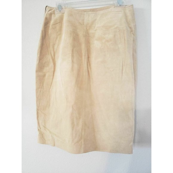 Bernardo Womens Brown Suede Leather Skirt Size 10 RN#94868 F02101 - Picture 6 of 6